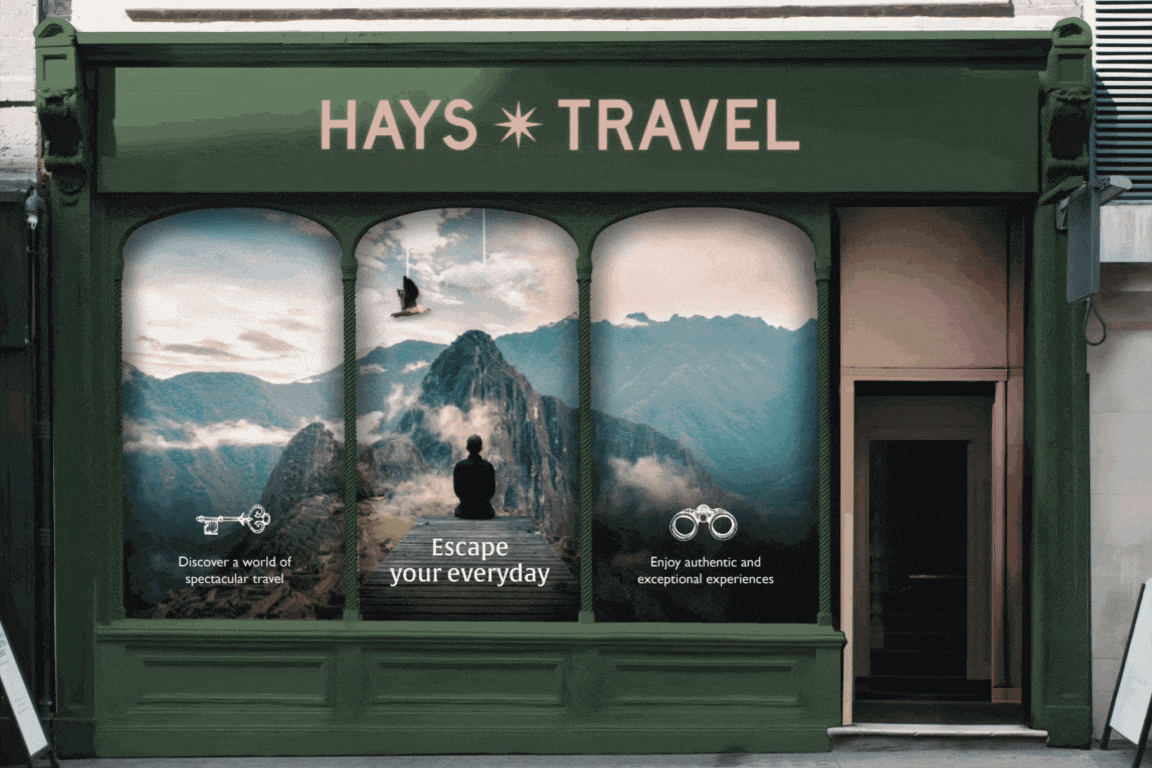 Hays Travel shop facade